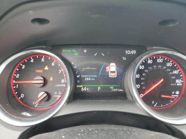 4T1B61HK5KU821704 - 2019 TOYOTA CAMRY XSE ნაცრისფერი ფოტო 9