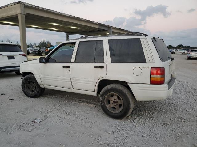 1J4GZ48S8WC313204 - 1998 JEEP GRAND CHER LAREDO WHITE photo 2