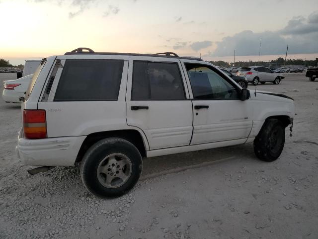 1J4GZ48S8WC313204 - 1998 JEEP GRAND CHER LAREDO WHITE photo 3