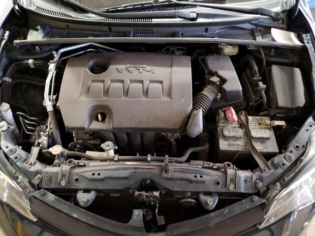 2T1BURHE1KC227062 - 2019 TOYOTA COROLLA L BLUE photo 11