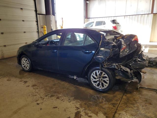 2T1BURHE1KC227062 - 2019 TOYOTA COROLLA L BLUE photo 2