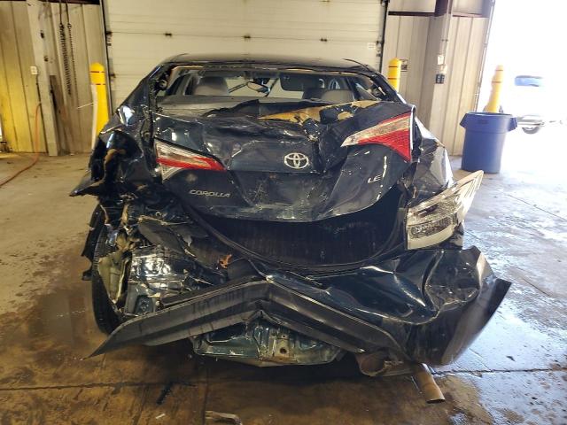 2T1BURHE1KC227062 - 2019 TOYOTA COROLLA L BLUE photo 6