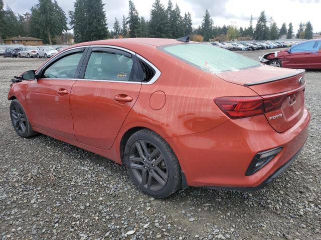 3KPF54AD7KE066396 - 2019 KIA FORTE EX 橙色 照片 2