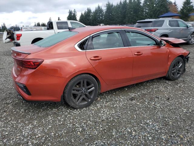 3KPF54AD7KE066396 - 2019 KIA FORTE EX 橙色 照片 3