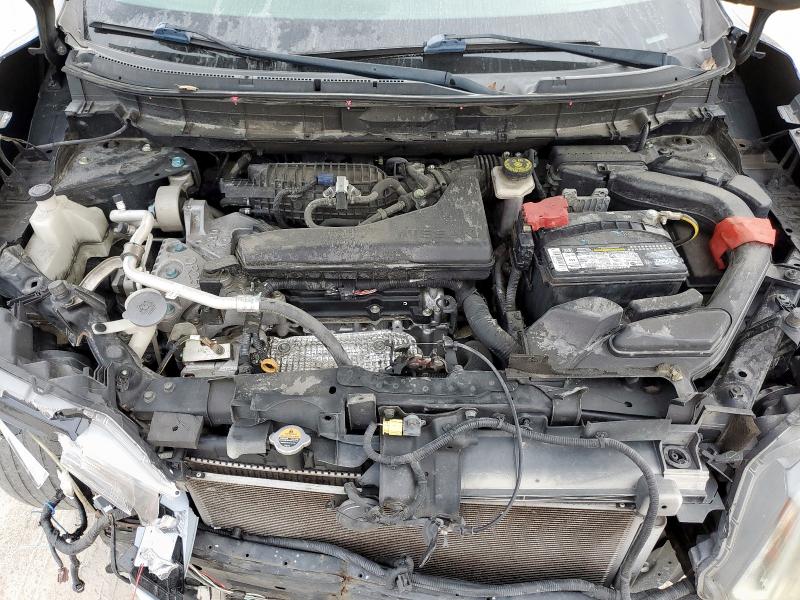 KNMAT2MT7GP594857 - 2016 NISSAN ROGUE S BLACK photo 12