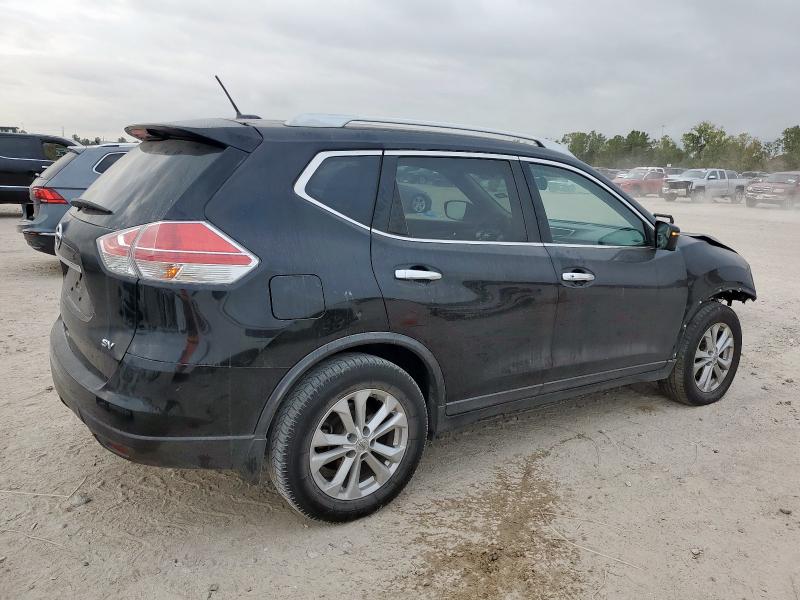 KNMAT2MT7GP594857 - 2016 NISSAN ROGUE S BLACK photo 3