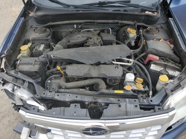 JF2SHABC2CH444762 - 2012 SUBARU FORESTER 2.5X BLUE photo 12