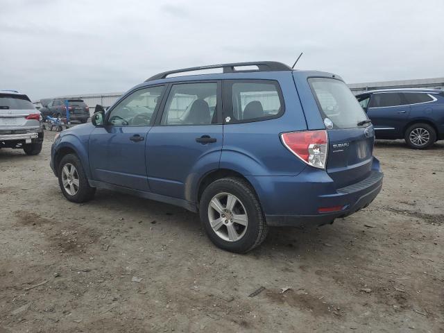 JF2SHABC2CH444762 - 2012 SUBARU FORESTER 2.5X BLUE photo 2