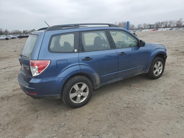 JF2SHABC2CH444762 - 2012 SUBARU FORESTER 2.5X BLUE photo 3