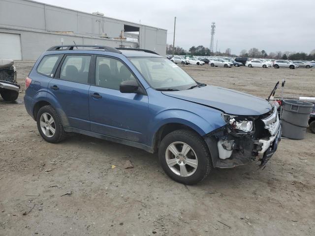 JF2SHABC2CH444762 - 2012 SUBARU FORESTER 2.5X BLUE photo 4