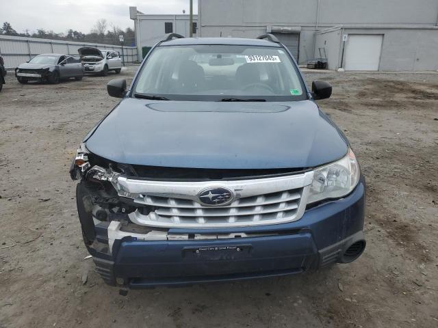 JF2SHABC2CH444762 - 2012 SUBARU FORESTER 2.5X BLUE photo 5