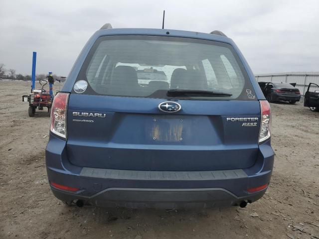 JF2SHABC2CH444762 - 2012 SUBARU FORESTER 2.5X BLUE photo 6