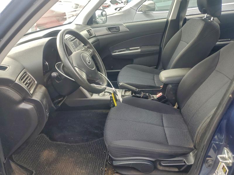 JF2SHABC2CH444762 - 2012 SUBARU FORESTER 2.5X BLUE photo 7