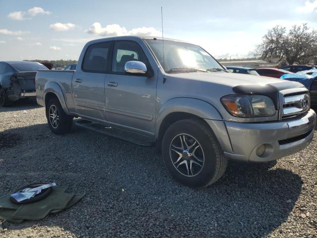 5TBET34105S477395 - 2005 TOYOTA TUNDRA DOUBLE CAB SR5 SILVER photo 4