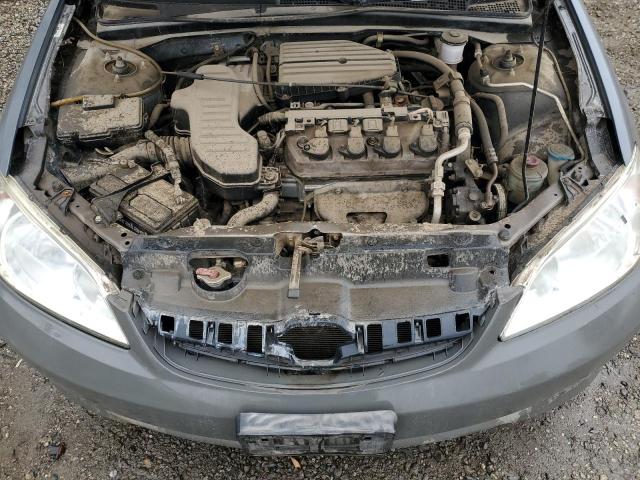 2HGES163X5H552858 - 2005 HONDA CIVIC DX VP BLUE photo 11