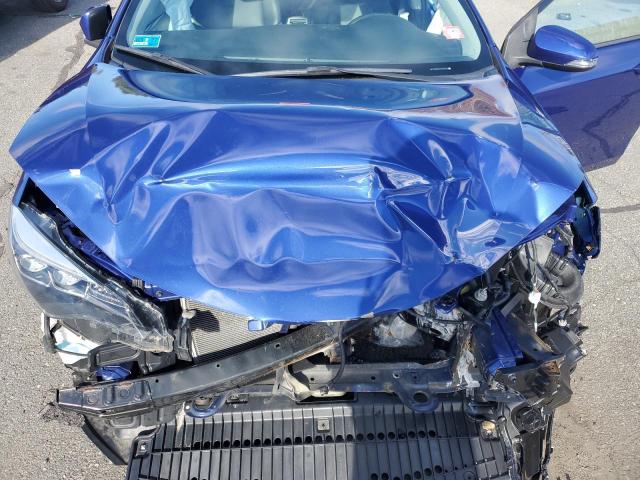 2T1BURHE4JC023337 - 2018 TOYOTA COROLLA L BLUE photo 11