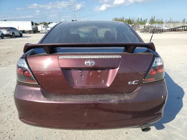 JTKDE177160131046 - 2006 TOYOTA SCION TC BURGUNDY photo 6