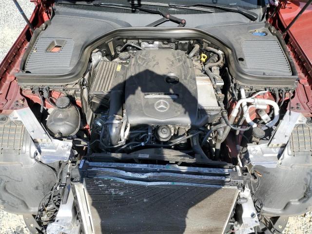 WDC0G4KB3HF157087 - 2017 MERCEDES-BENZ GLC 300 4MATIC ORANGE photo 12