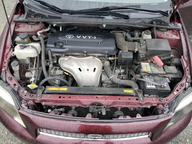 JTKDE177170206670 - 2007 TOYOTA SCION TC Бордовый фото 11