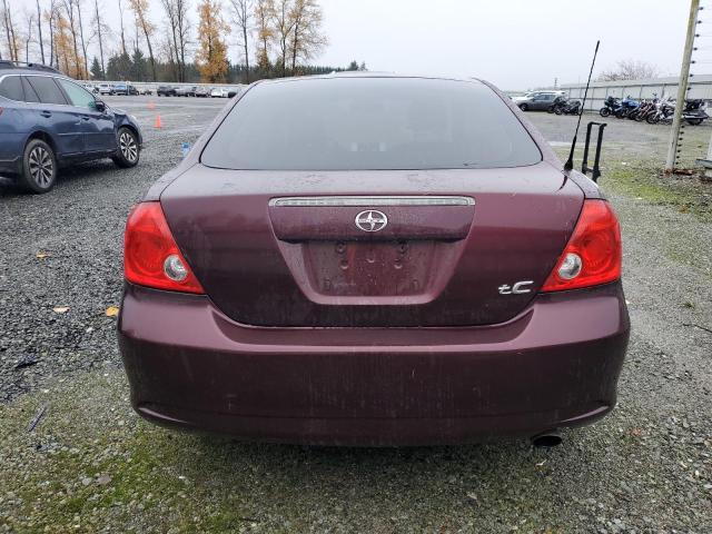 JTKDE177170206670 - 2007 TOYOTA SCION TC Бордовый фото 6