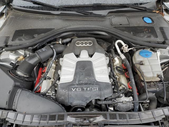 WAU2GAFC1FN014543 - 2015 AUDI A7 PRESTIGE Күміс фото 11