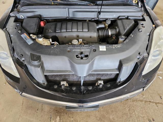 5GAKVBED0BJ419711 - 2011 BUICK ENCLAVE CXL BLACK photo 12