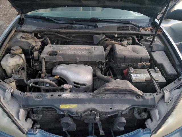 4T1BE32K64U894736 - 2004 TOYOTA CAMRY LE BLUE photo 11