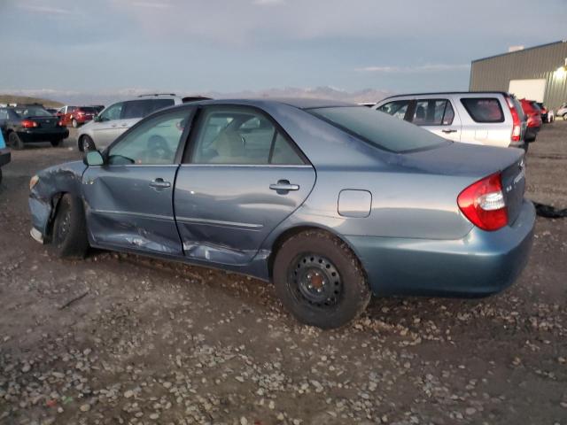 4T1BE32K64U894736 - 2004 TOYOTA CAMRY LE BLUE photo 2