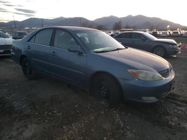 4T1BE32K64U894736 - 2004 TOYOTA CAMRY LE BLUE photo 4