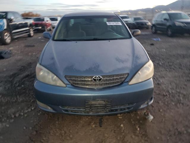 4T1BE32K64U894736 - 2004 TOYOTA CAMRY LE BLUE photo 5