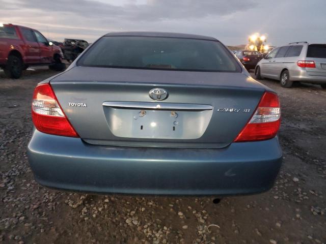 4T1BE32K64U894736 - 2004 TOYOTA CAMRY LE BLUE photo 6