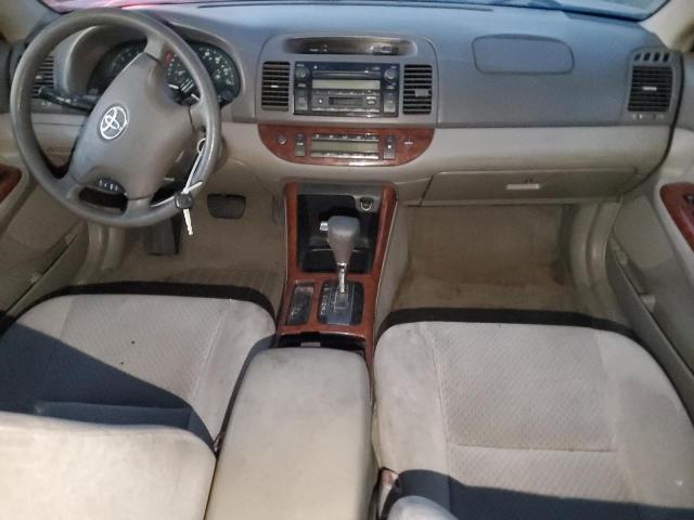 4T1BE32K64U894736 - 2004 TOYOTA CAMRY LE BLUE photo 8