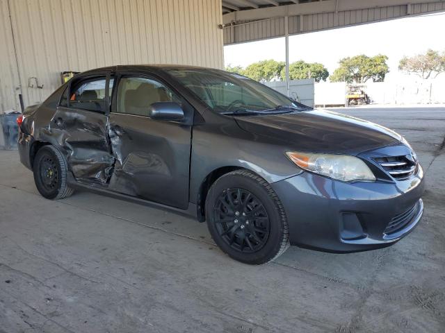 2T1BU4EE6DC927573 - 2013 TOYOTA COROLLA BASE ნაცრისფერი ფოტო 4