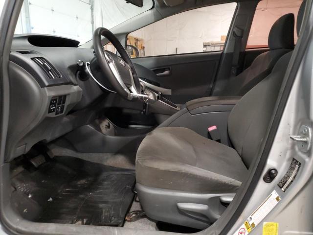 JTDKN3DU0B5287452 - 2011 TOYOTA PRIUS Argent photo 7