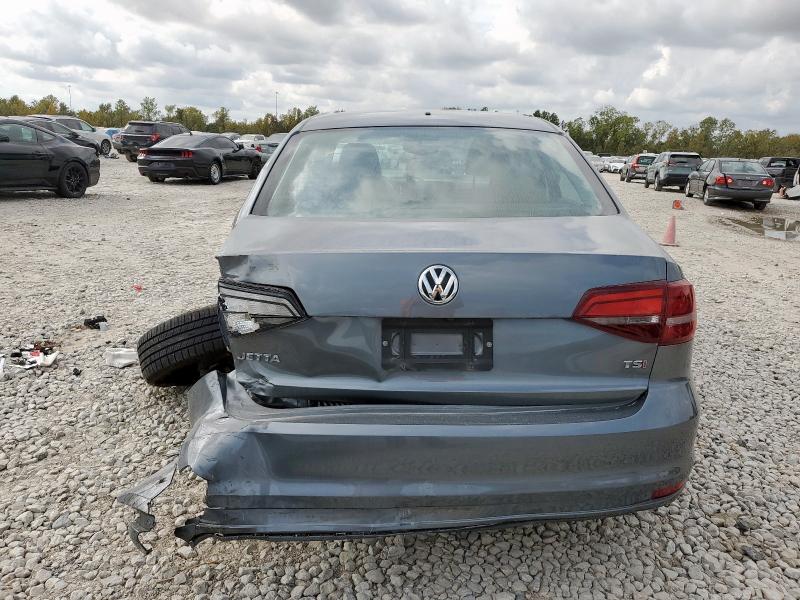 3VW2B7AJ8HM366300 - 2017 VOLKSWAGEN JETTA S Grau Foto 6