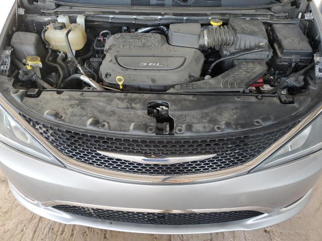 2C4RC1BG6JR120276 - 2018 CHRYSLER PACIFICA TOURING L SILVER photo 12