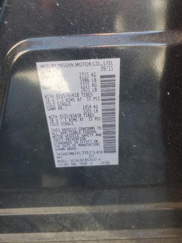 5N1AR2MN2FC707549 - 2015 NISSAN PATHFINDER S Blau Foto 13