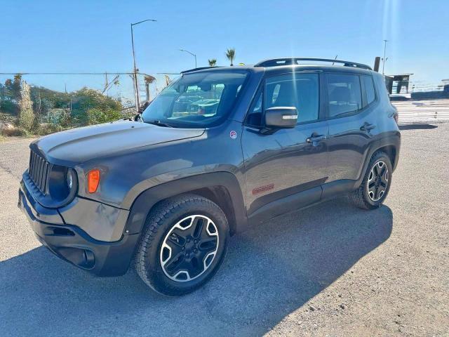 ZACCJBCB9HPG31161 - 2017 JEEP RENEGADE TRAILHAWK BLACK photo 2