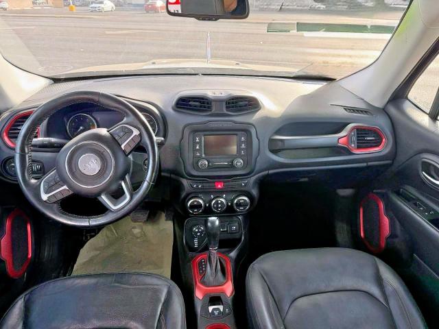 ZACCJBCB9HPG31161 - 2017 JEEP RENEGADE TRAILHAWK BLACK photo 9