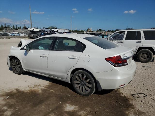 19XFB2F93FE282897 - 2015 HONDA CIVIC EXL WHITE photo 3