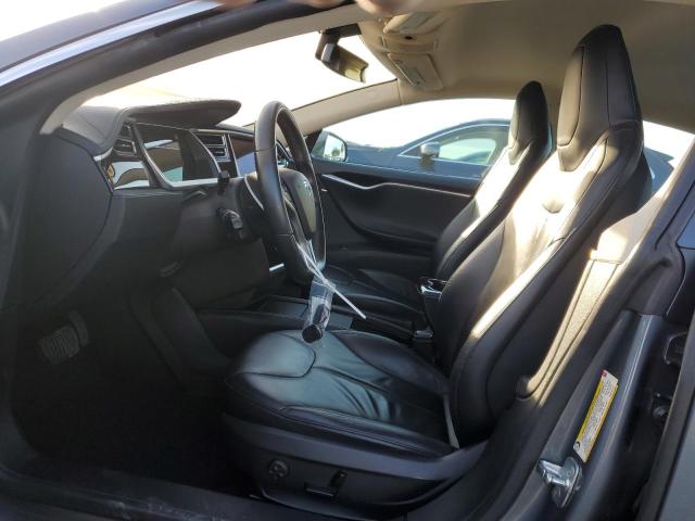 5YJSA1CN5DFP23062 - 2013 TESLA MODEL S Сірий фото 7