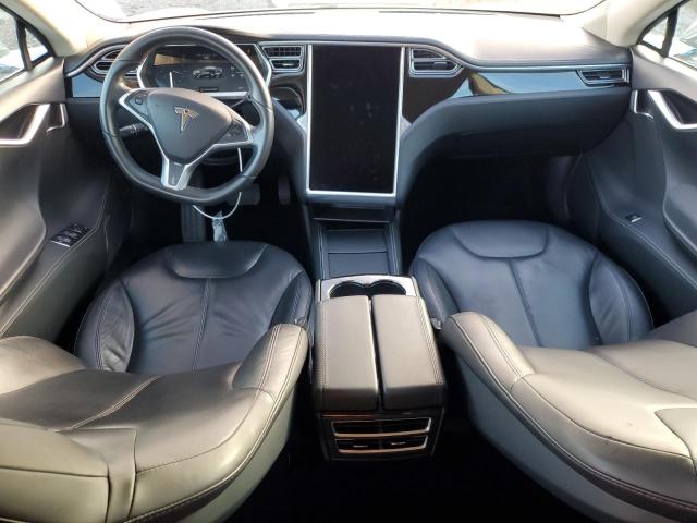 5YJSA1CN5DFP23062 - 2013 TESLA MODEL S Сірий фото 8