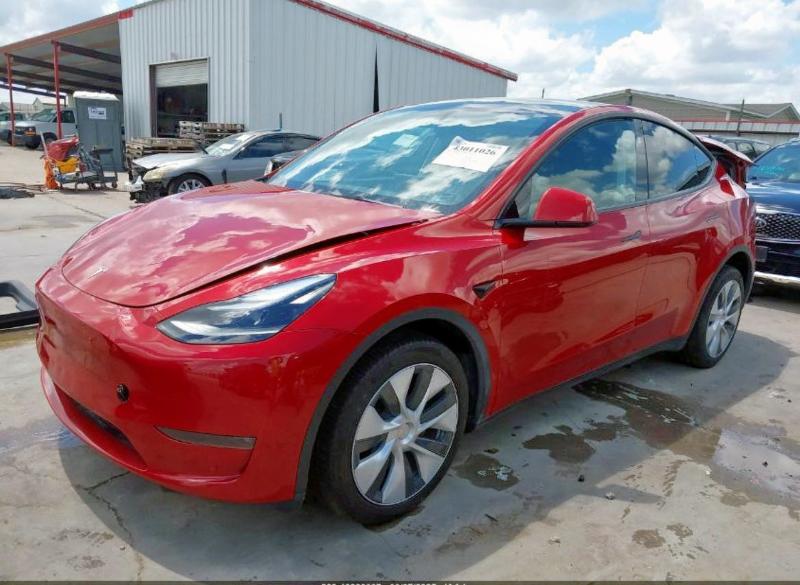 7SAYGDEE5PA177066 - 2023 TESLA MODEL Y Qırmızı foto 2