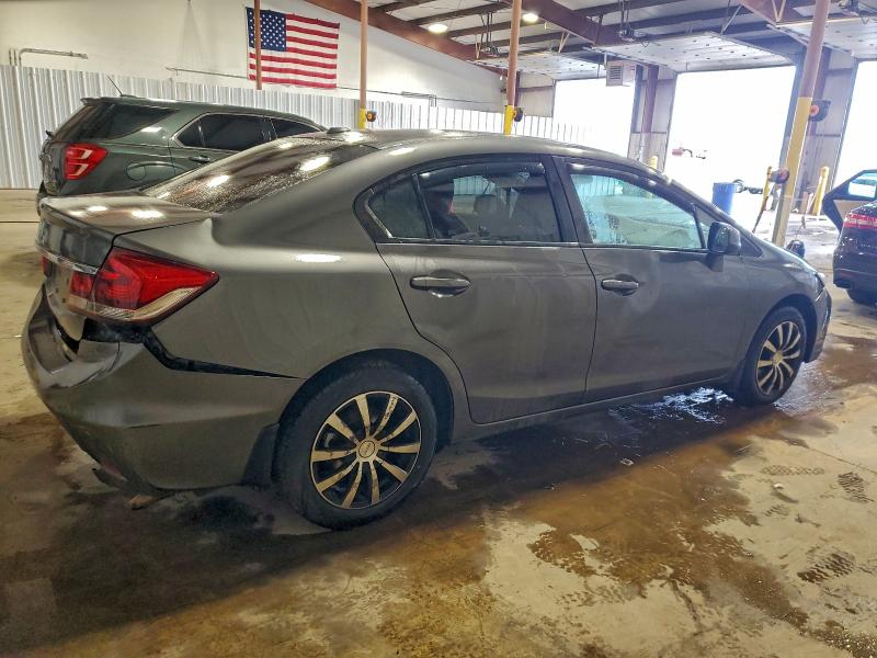 2HGFB2F93DH517236 - 2013 HONDA CIVIC EXL GRAY photo 3