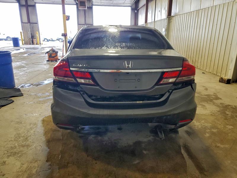 2HGFB2F93DH517236 - 2013 HONDA CIVIC EXL GRAY photo 6