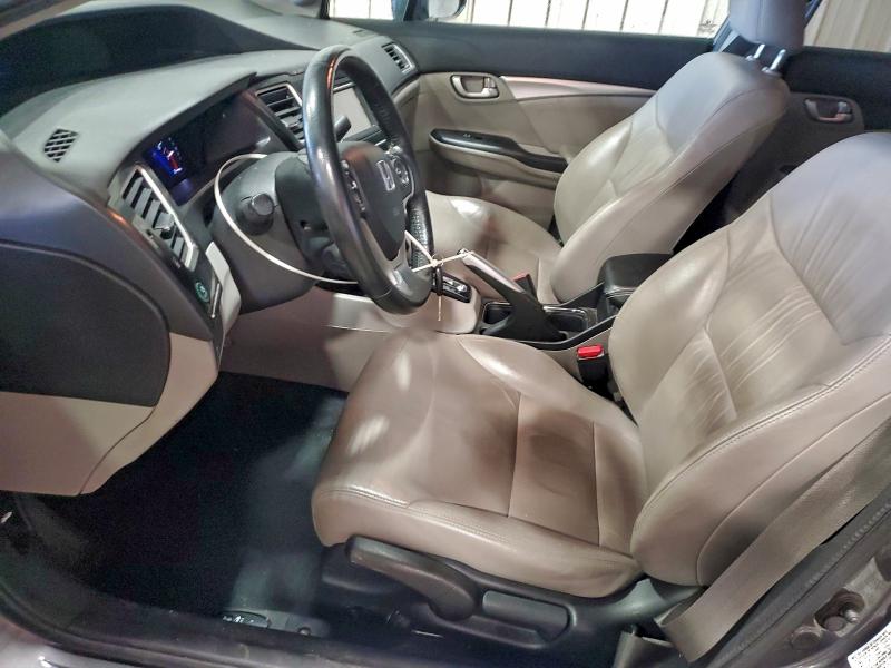2HGFB2F93DH517236 - 2013 HONDA CIVIC EXL GRAY photo 7