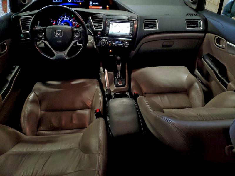 2HGFB2F93DH517236 - 2013 HONDA CIVIC EXL GRAY photo 8