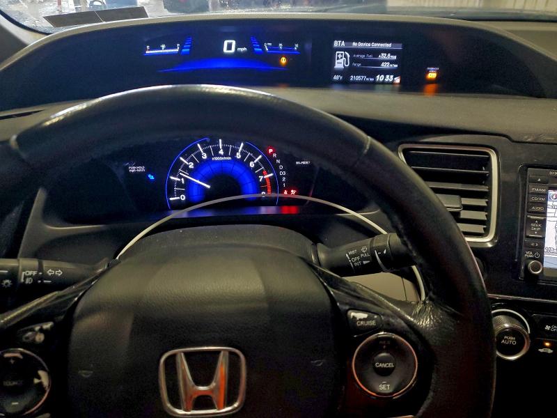 2HGFB2F93DH517236 - 2013 HONDA CIVIC EXL GRAY photo 9