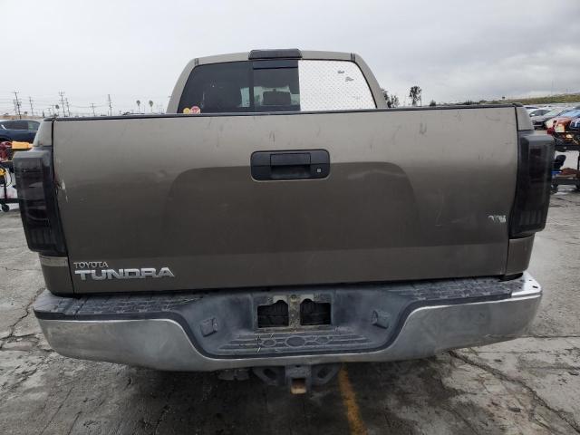 5TFRY5F14AX080196 - 2010 TOYOTA TUNDRA DOUBLE CAB SR5 BROWN photo 6