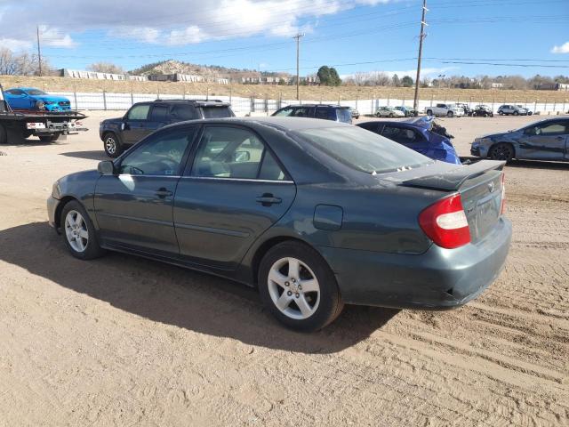 4T1BE32K24U371066 - 2004 TOYOTA CAMRY LE GREEN photo 2